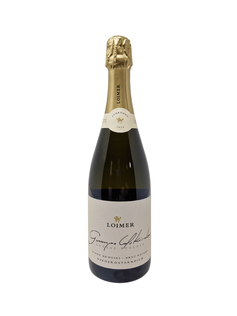 Loimer Gumpoldskirchen Grosse Reserve Blanc de Noirs Brut Nature Kamptal Österreich Biowein Biodyn